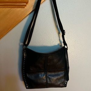 The Sak studded black leather crossbody